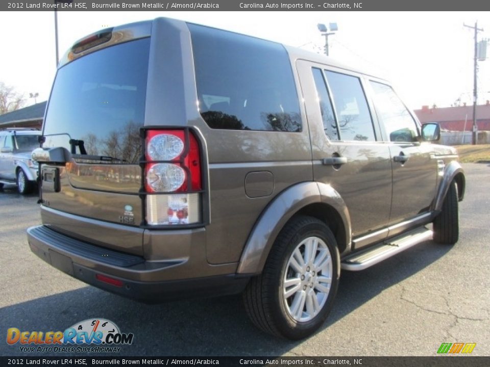 2012 Land Rover LR4 HSE Bournville Brown Metallic / Almond/Arabica Photo #10