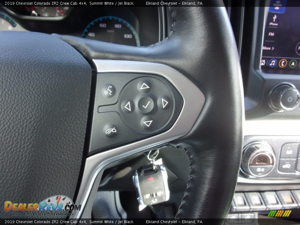 2019 Chevrolet Colorado ZR2 Crew Cab 4x4 Summit White / Jet Black Photo #25