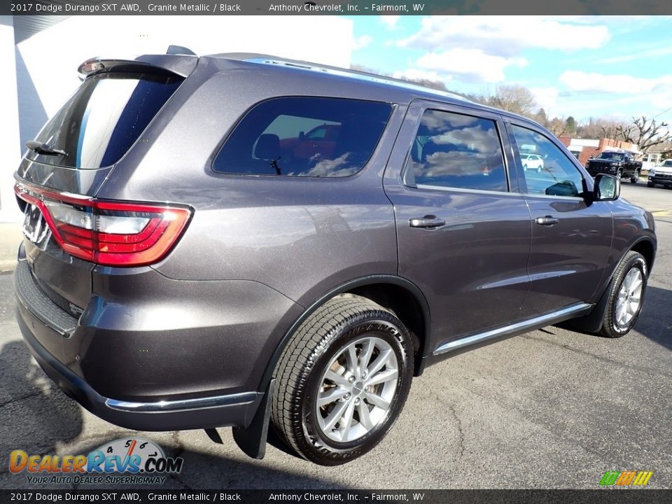 2017 Dodge Durango SXT AWD Granite Metallic / Black Photo #3