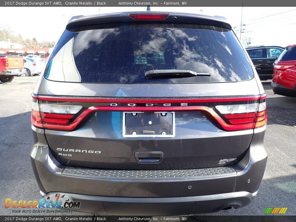 2017 Dodge Durango SXT AWD Granite Metallic / Black Photo #5