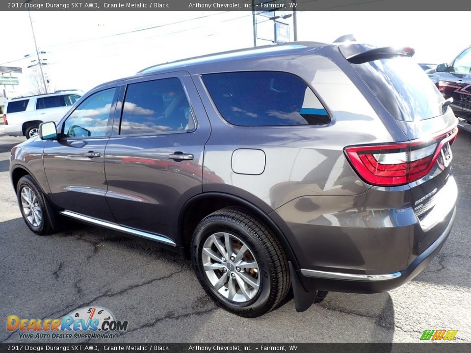 2017 Dodge Durango SXT AWD Granite Metallic / Black Photo #6