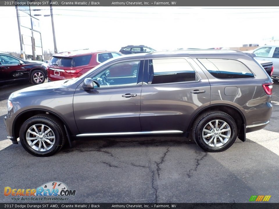 2017 Dodge Durango SXT AWD Granite Metallic / Black Photo #7