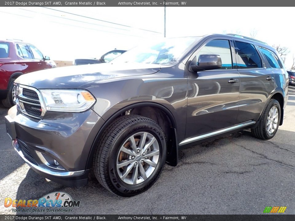 2017 Dodge Durango SXT AWD Granite Metallic / Black Photo #8