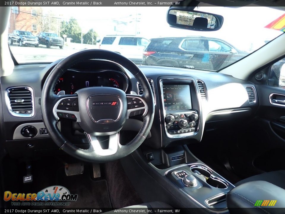 2017 Dodge Durango SXT AWD Granite Metallic / Black Photo #13