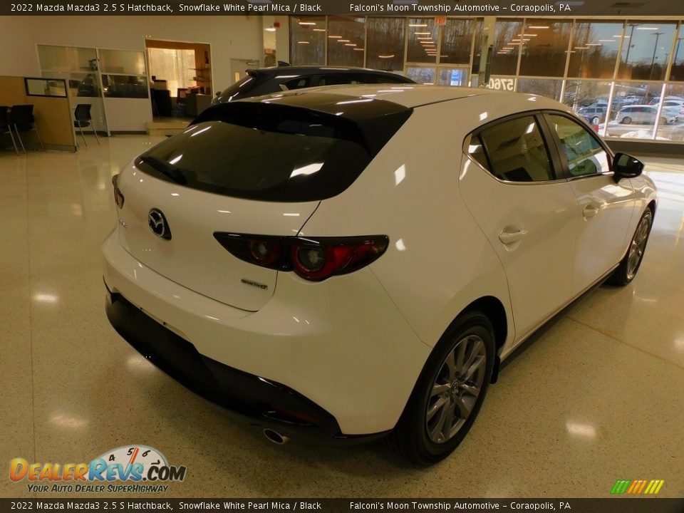 2022 Mazda Mazda3 2.5 S Hatchback Snowflake White Pearl Mica / Black Photo #2