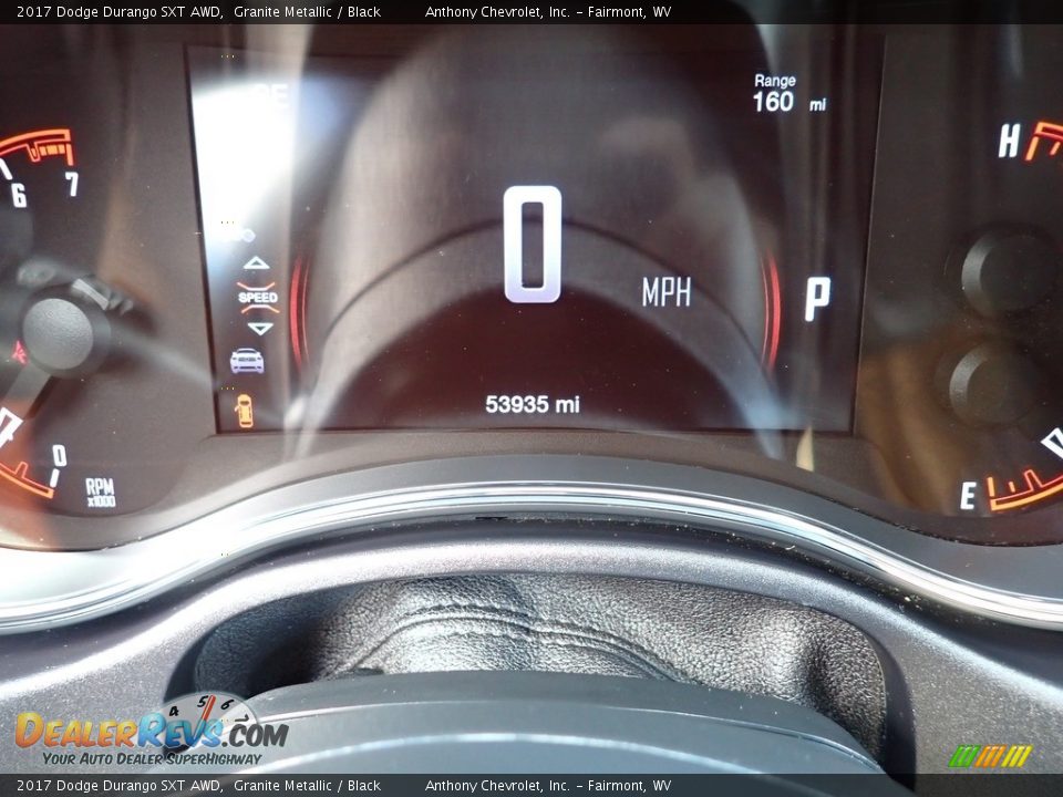 2017 Dodge Durango SXT AWD Granite Metallic / Black Photo #20