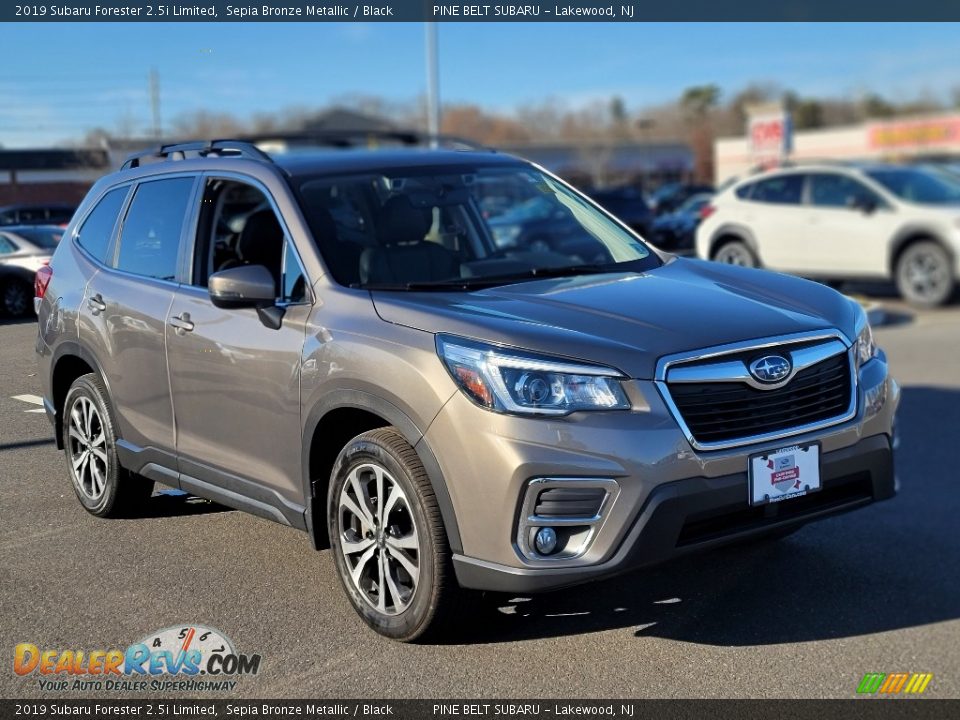 2019 Subaru Forester 2.5i Limited Sepia Bronze Metallic / Black Photo #16