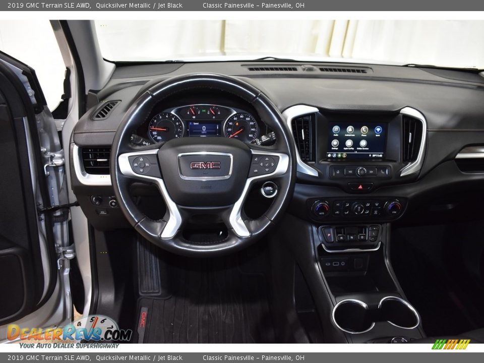 2019 GMC Terrain SLE AWD Quicksilver Metallic / Jet Black Photo #12