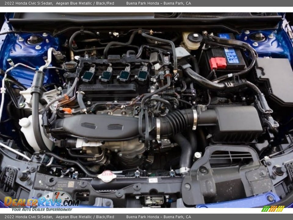 2022 Honda Civic Si Sedan 1.5 Liter Turbocharged DOHC 16-Valve VTEC 4 Cylinder Engine Photo #9