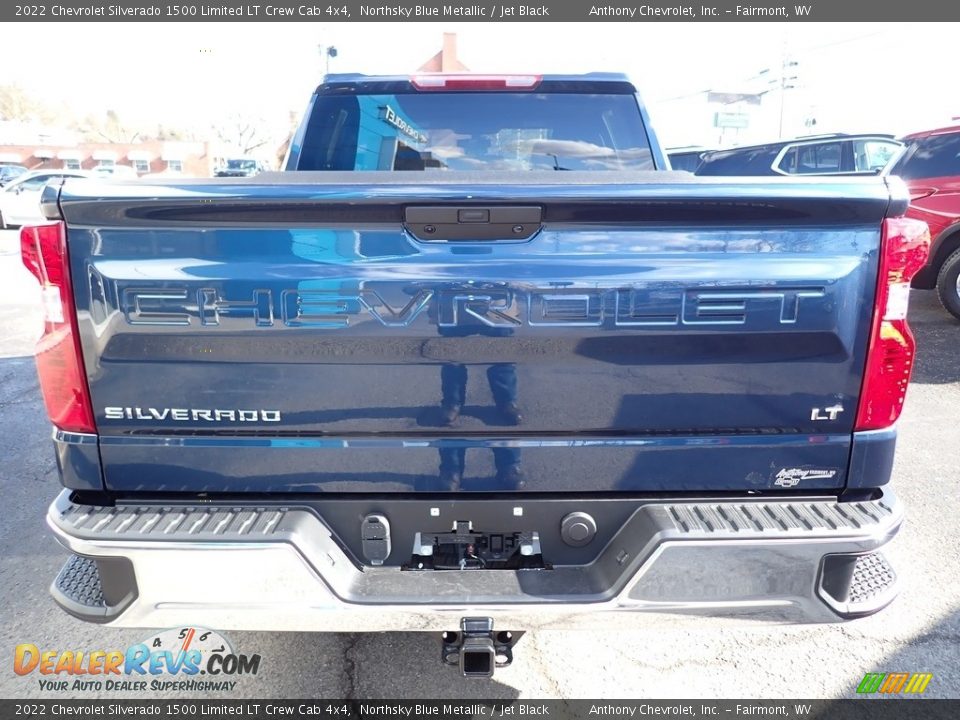 2022 Chevrolet Silverado 1500 Limited LT Crew Cab 4x4 Northsky Blue Metallic / Jet Black Photo #4