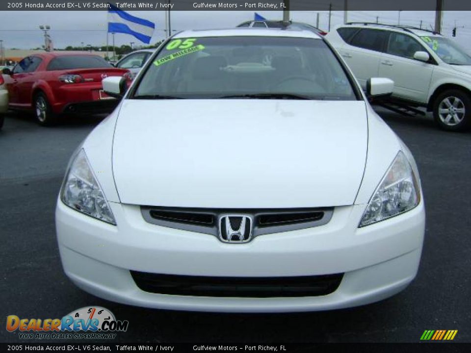 2005 Honda Accord EX-L V6 Sedan Taffeta White / Ivory Photo #2