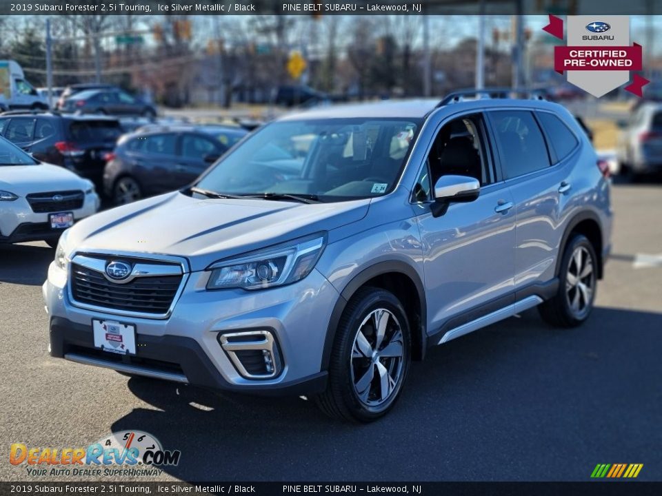 2019 Subaru Forester 2.5i Touring Ice Silver Metallic / Black Photo #1