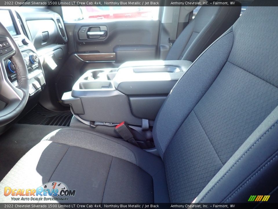 2022 Chevrolet Silverado 1500 Limited LT Crew Cab 4x4 Northsky Blue Metallic / Jet Black Photo #10