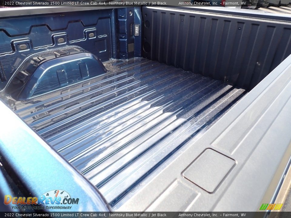 2022 Chevrolet Silverado 1500 Limited LT Crew Cab 4x4 Northsky Blue Metallic / Jet Black Photo #12