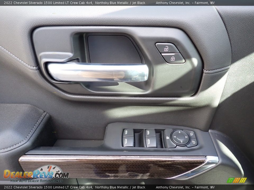2022 Chevrolet Silverado 1500 Limited LT Crew Cab 4x4 Northsky Blue Metallic / Jet Black Photo #14