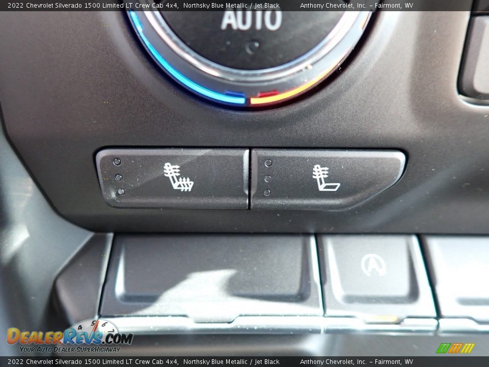 2022 Chevrolet Silverado 1500 Limited LT Crew Cab 4x4 Northsky Blue Metallic / Jet Black Photo #18