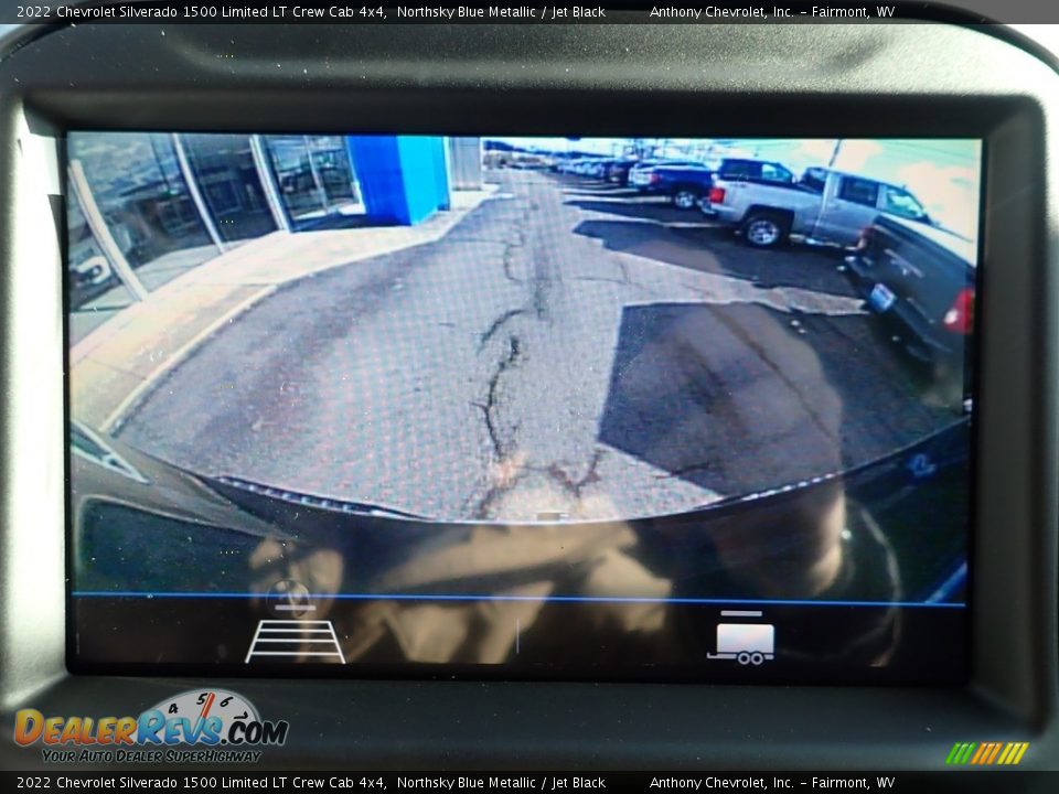 2022 Chevrolet Silverado 1500 Limited LT Crew Cab 4x4 Northsky Blue Metallic / Jet Black Photo #19