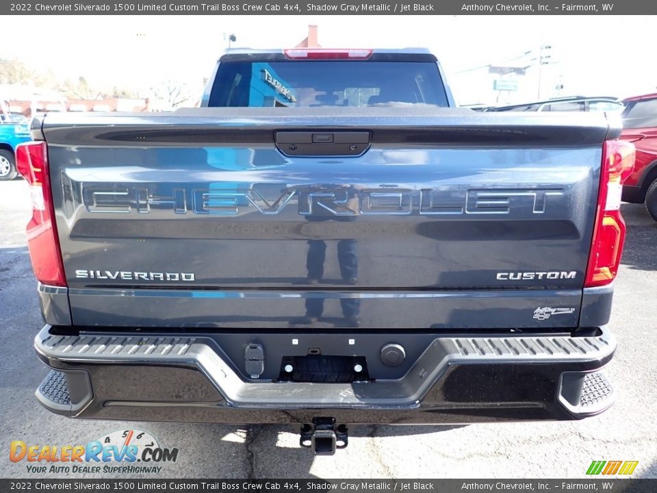 2022 Chevrolet Silverado 1500 Limited Custom Trail Boss Crew Cab 4x4 Shadow Gray Metallic / Jet Black Photo #4