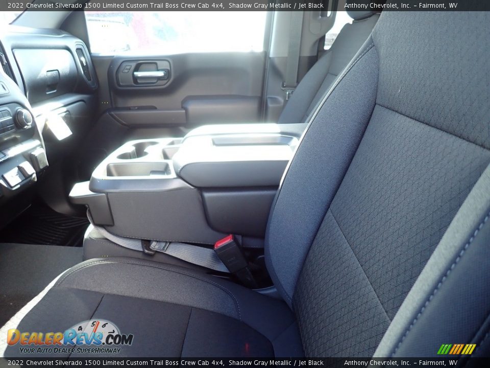 2022 Chevrolet Silverado 1500 Limited Custom Trail Boss Crew Cab 4x4 Shadow Gray Metallic / Jet Black Photo #10