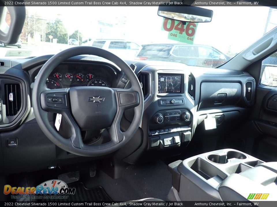 2022 Chevrolet Silverado 1500 Limited Custom Trail Boss Crew Cab 4x4 Shadow Gray Metallic / Jet Black Photo #12