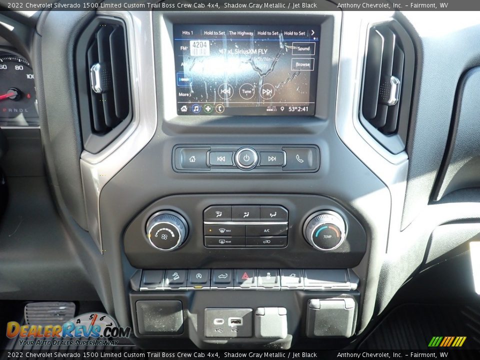 2022 Chevrolet Silverado 1500 Limited Custom Trail Boss Crew Cab 4x4 Shadow Gray Metallic / Jet Black Photo #20