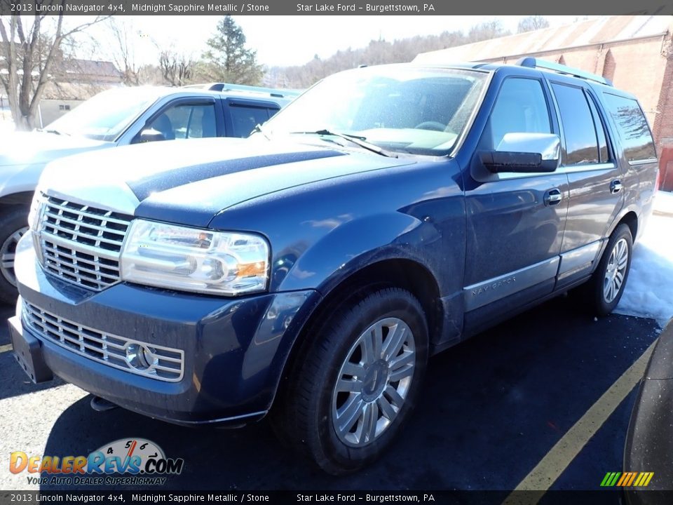 2013 Lincoln Navigator 4x4 Midnight Sapphire Metallic / Stone Photo #1