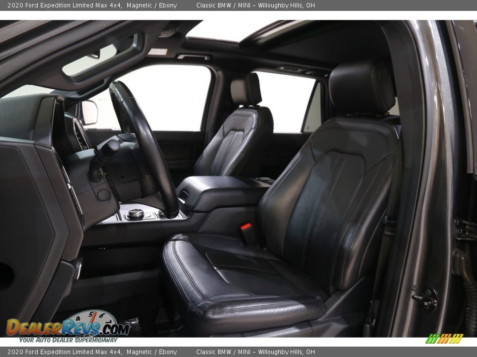 Front Seat of 2020 Ford Expedition Limited Max 4x4 Photo #7