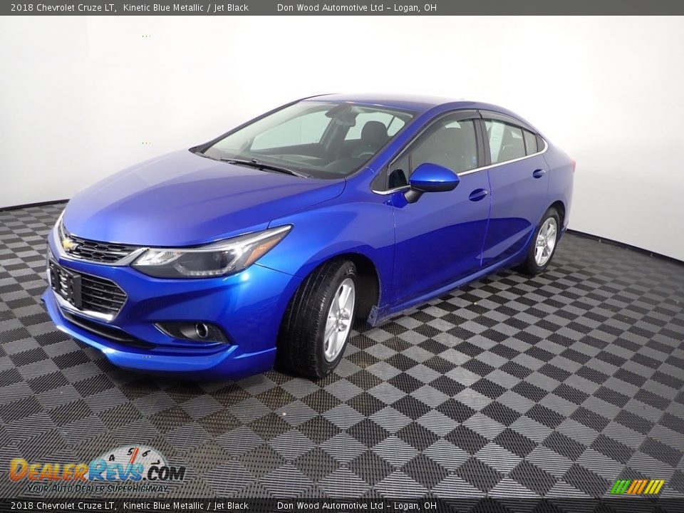 2018 Chevrolet Cruze LT Kinetic Blue Metallic / Jet Black Photo #8