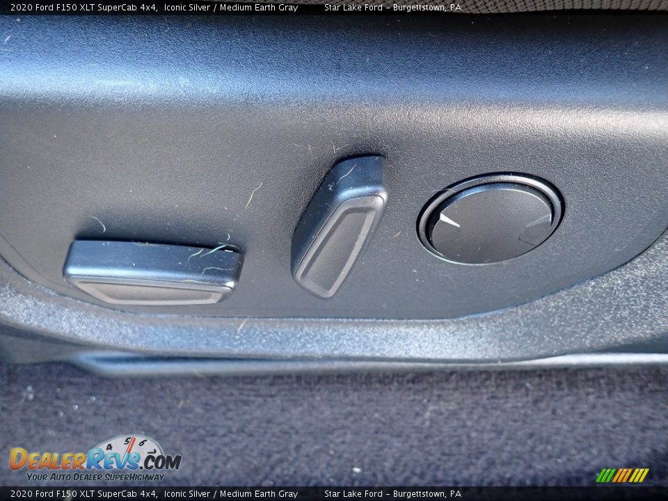 2020 Ford F150 XLT SuperCab 4x4 Iconic Silver / Medium Earth Gray Photo #15