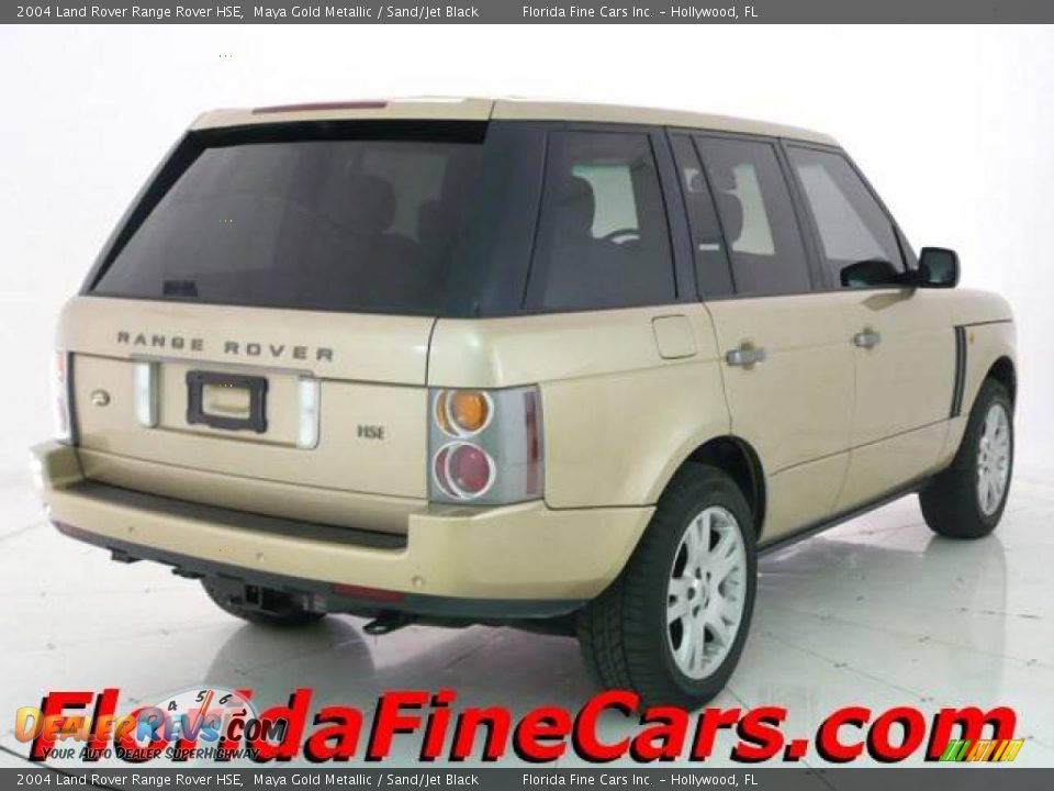 2004 Land Rover Range Rover HSE Maya Gold Metallic / Sand/Jet Black Photo #2