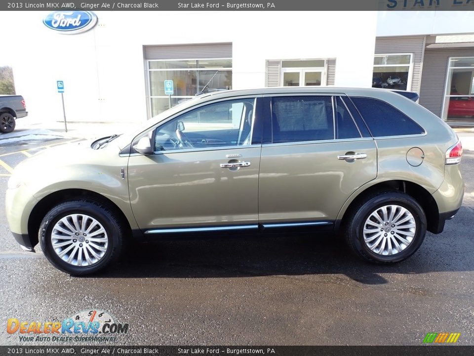 2013 Lincoln MKX AWD Ginger Ale / Charcoal Black Photo #2