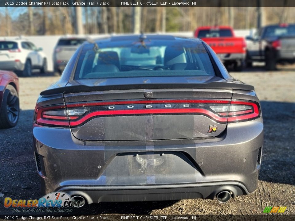 2019 Dodge Charger R/T Scat Pack Granite Pearl / Black Photo #4