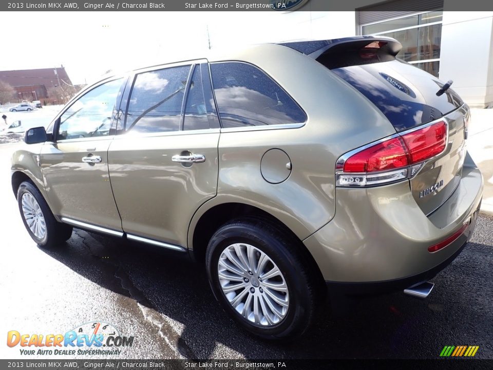 2013 Lincoln MKX AWD Ginger Ale / Charcoal Black Photo #3