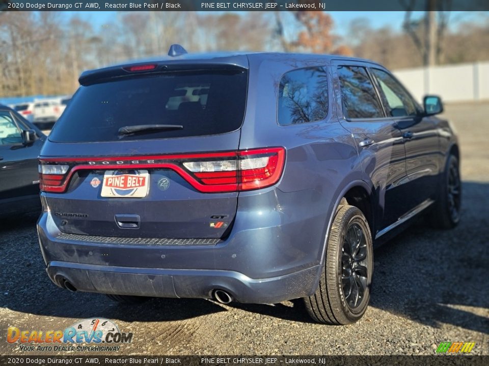 2020 Dodge Durango GT AWD Reactor Blue Pearl / Black Photo #3
