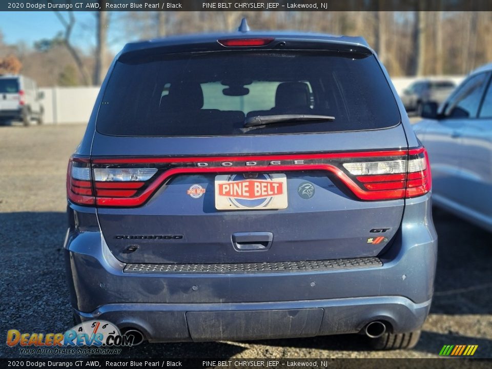 2020 Dodge Durango GT AWD Reactor Blue Pearl / Black Photo #4