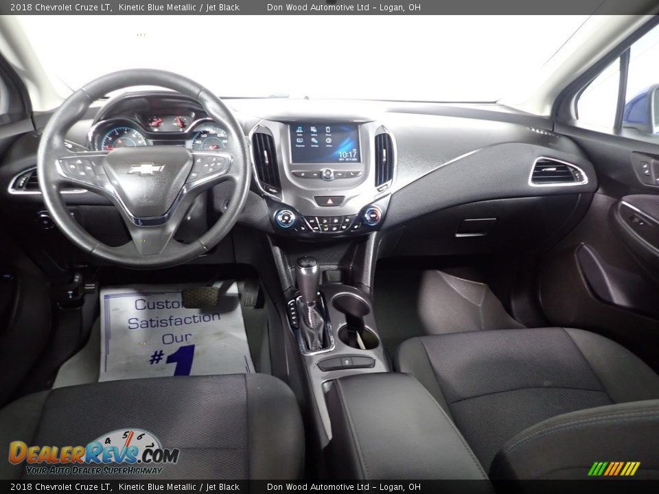 2018 Chevrolet Cruze LT Kinetic Blue Metallic / Jet Black Photo #29