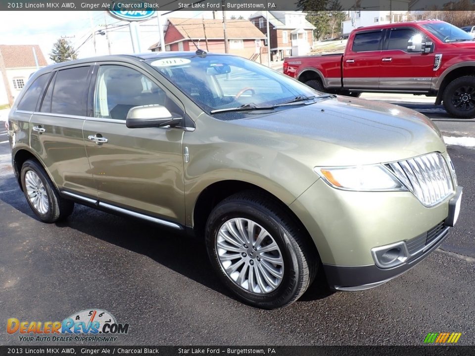 2013 Lincoln MKX AWD Ginger Ale / Charcoal Black Photo #8
