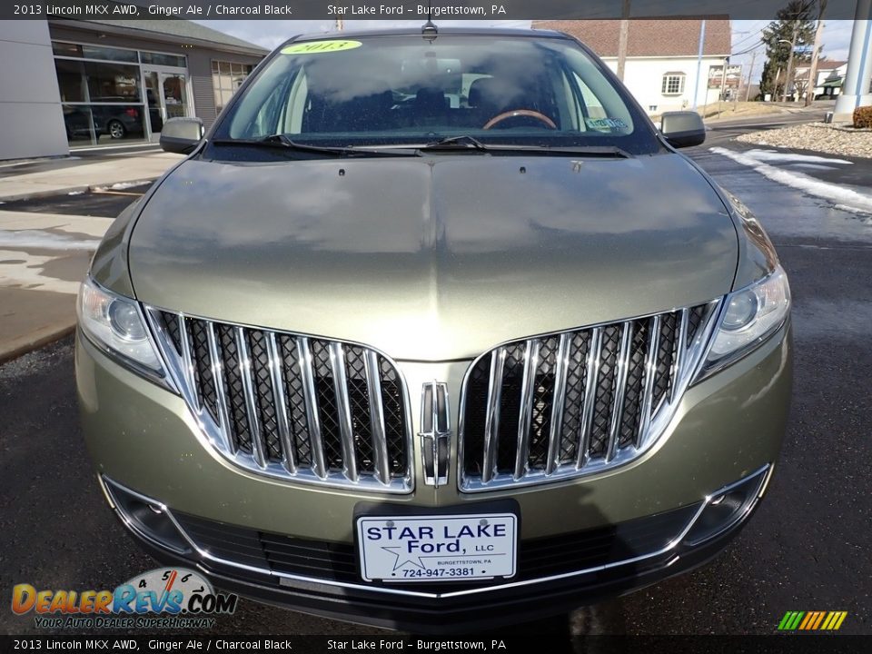 2013 Lincoln MKX AWD Ginger Ale / Charcoal Black Photo #9