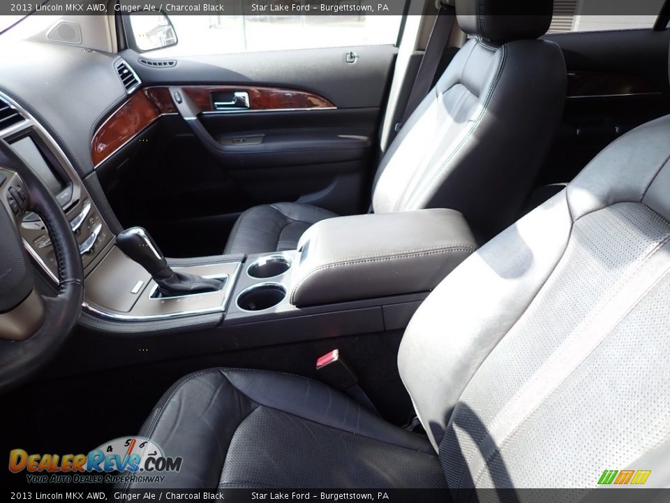 2013 Lincoln MKX AWD Ginger Ale / Charcoal Black Photo #10