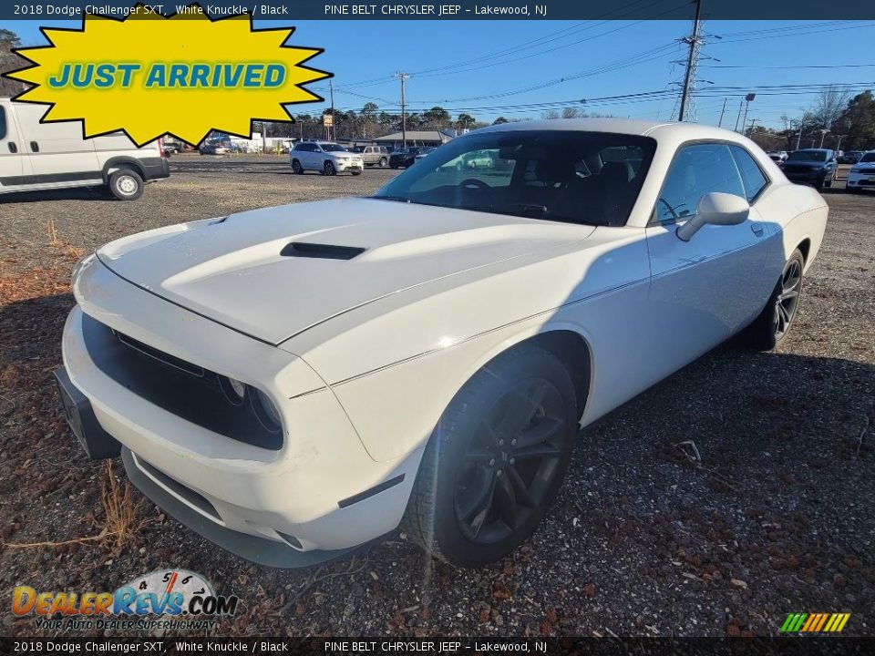 2018 Dodge Challenger SXT White Knuckle / Black Photo #1