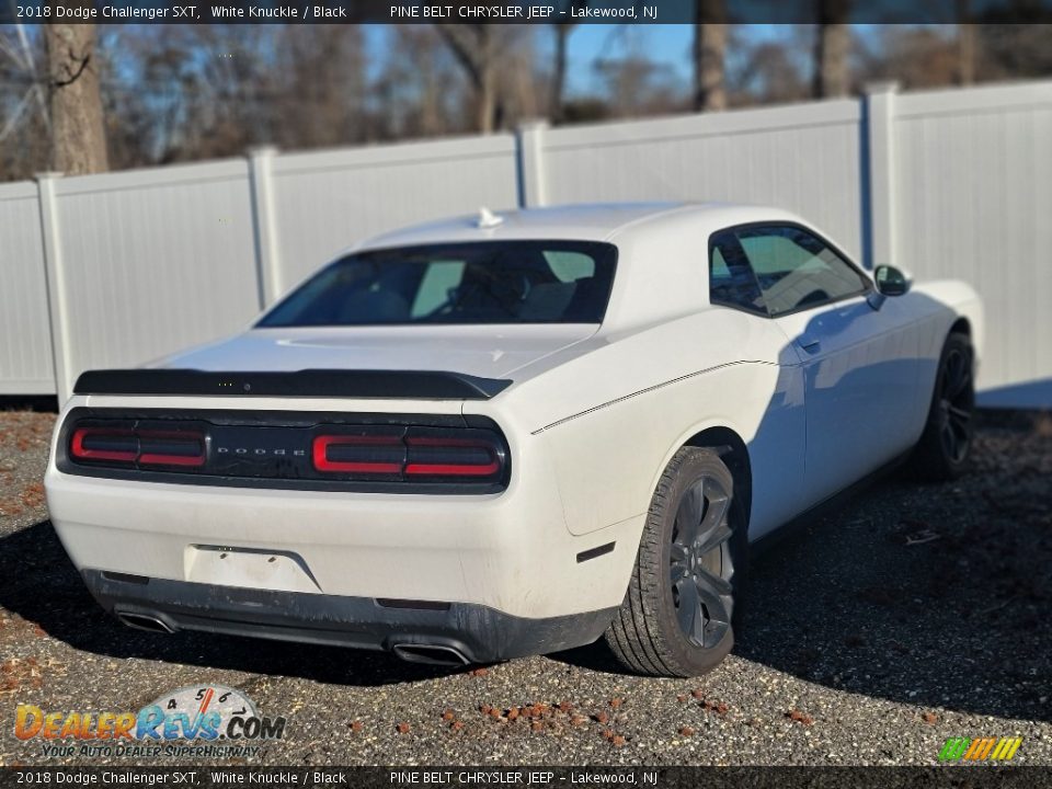 2018 Dodge Challenger SXT White Knuckle / Black Photo #2