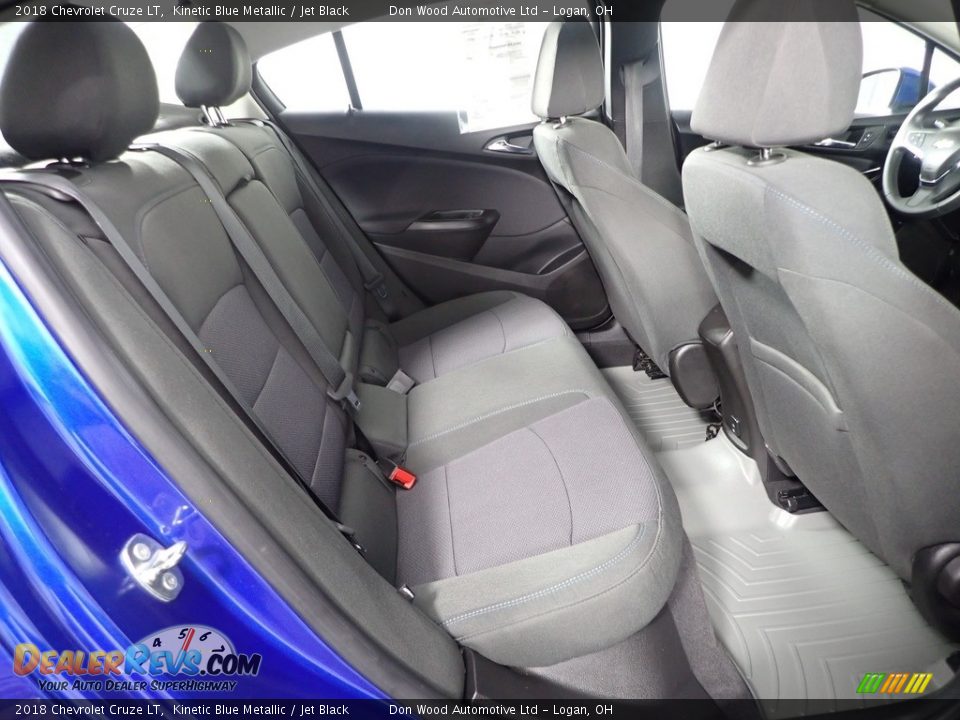 2018 Chevrolet Cruze LT Kinetic Blue Metallic / Jet Black Photo #34