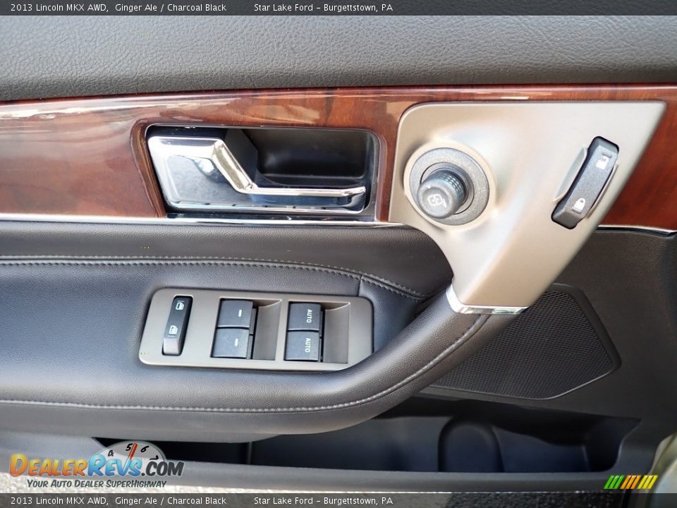 2013 Lincoln MKX AWD Ginger Ale / Charcoal Black Photo #13