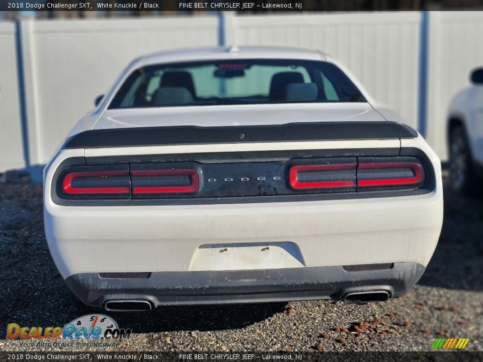 2018 Dodge Challenger SXT White Knuckle / Black Photo #3