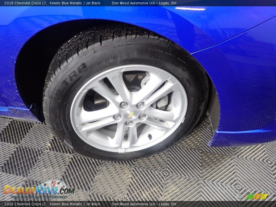2018 Chevrolet Cruze LT Kinetic Blue Metallic / Jet Black Photo #36