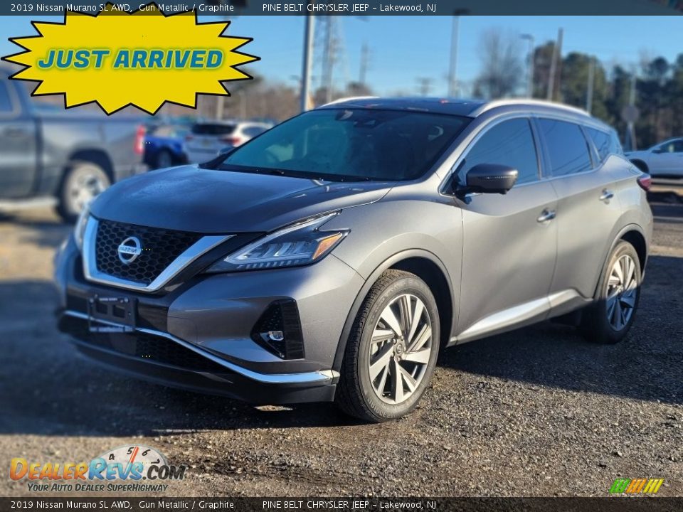 2019 Nissan Murano SL AWD Gun Metallic / Graphite Photo #1