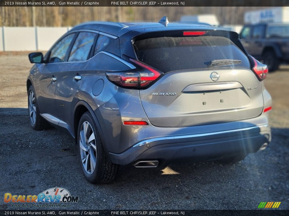 2019 Nissan Murano SL AWD Gun Metallic / Graphite Photo #4