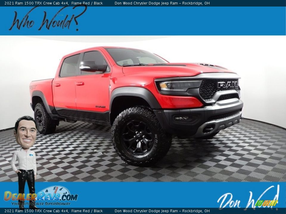2021 Ram 1500 TRX Crew Cab 4x4 Flame Red / Black Photo #1