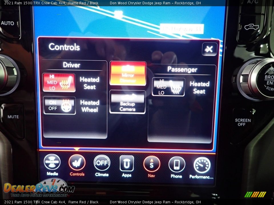 2021 Ram 1500 TRX Crew Cab 4x4 Flame Red / Black Photo #4
