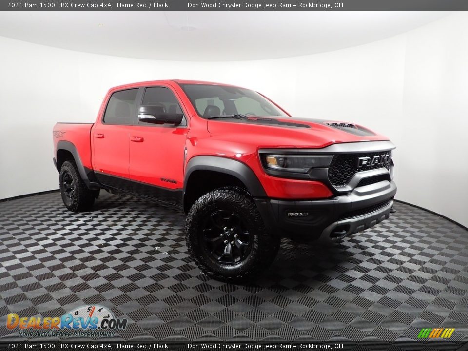 2021 Ram 1500 TRX Crew Cab 4x4 Flame Red / Black Photo #8